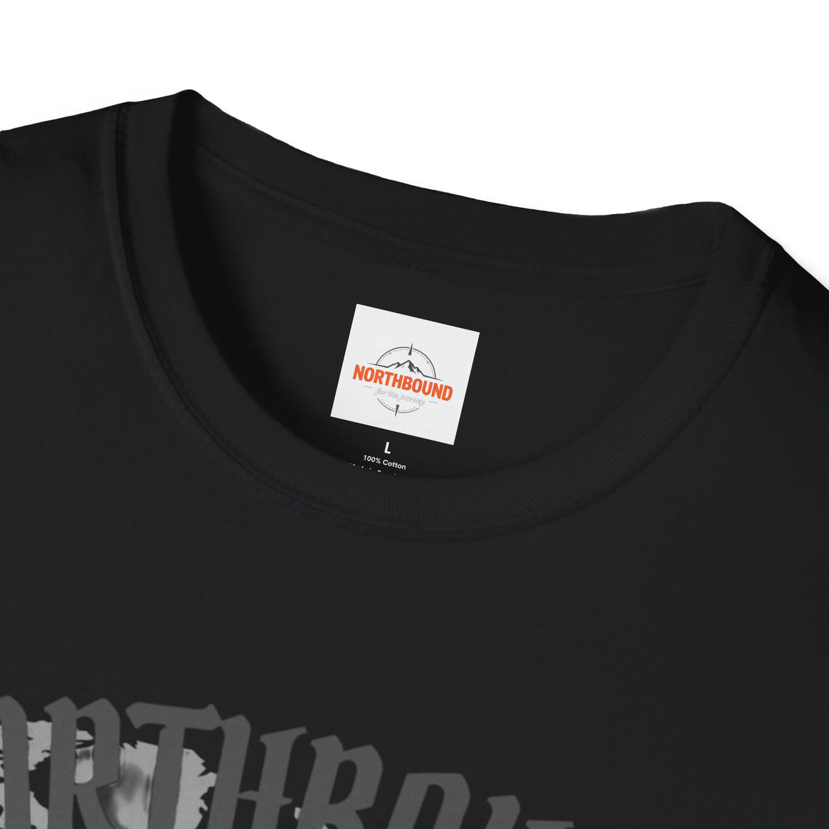 Northbound World Map T-Shirt — "Adventure Knows No Distance" Travel Tee