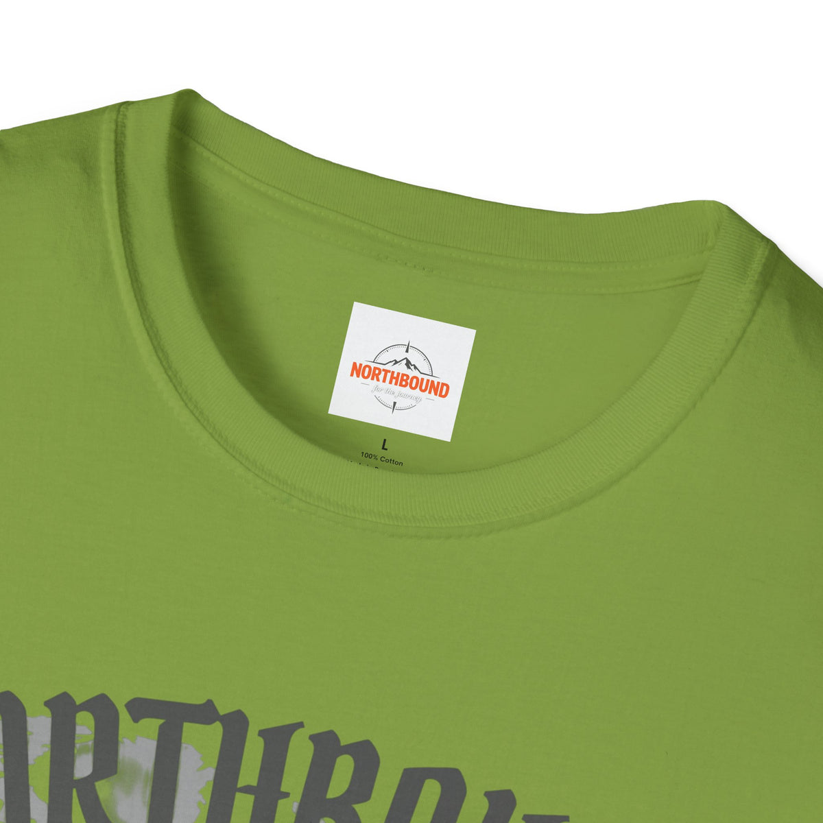 Northbound World Map T-Shirt — "Adventure Knows No Distance" Travel Tee