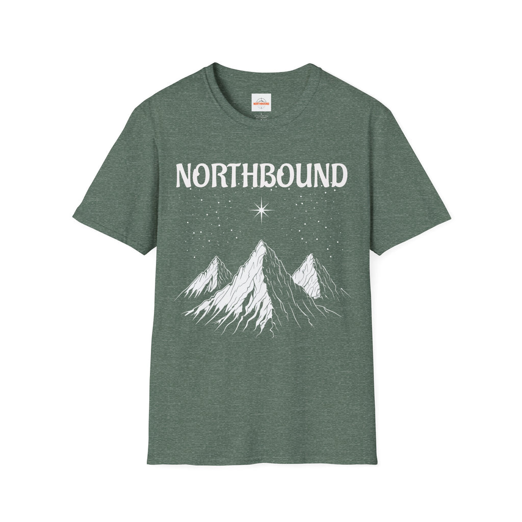North Star T-Shirt  - Classic Plain Crewneck Tee