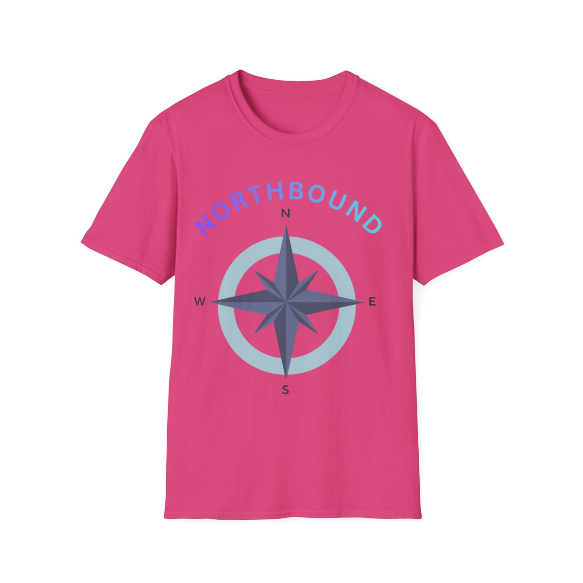 Northbound Compass T‑Shirt — Casual Adventure Graphic Tee