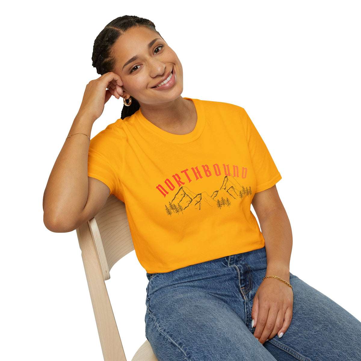 Northbound Mountain Graphic T-Shirt — Outdoor Adventure Travel Tee