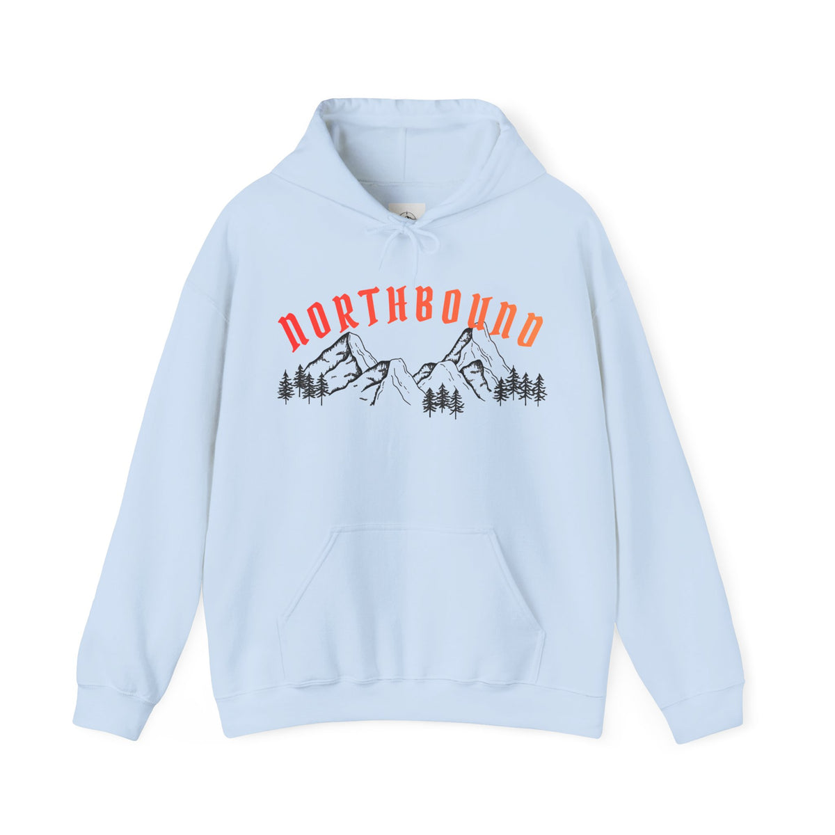 Northbound Mountain Compass Hoodie — Adventure Graphic Pullover