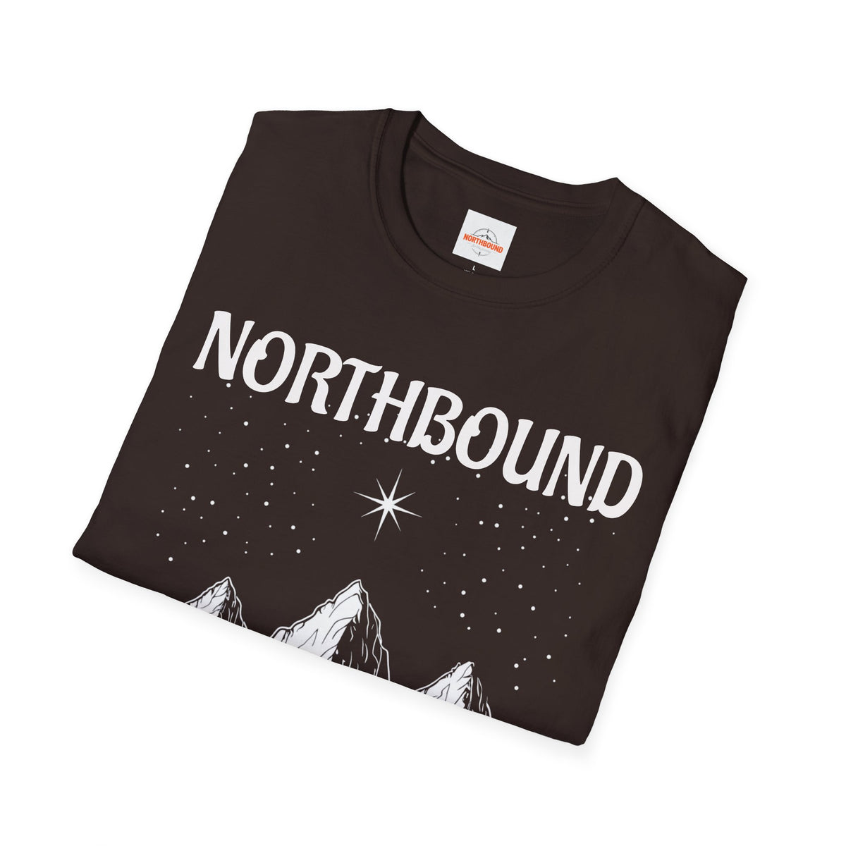 North Star T-Shirt  - Classic Plain Crewneck Tee