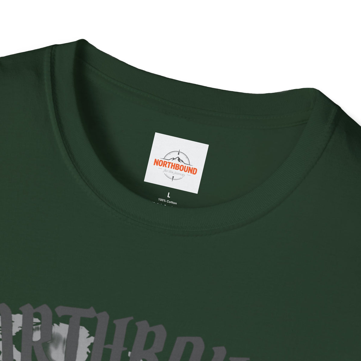 Northbound World Map T-Shirt — "Adventure Knows No Distance" Travel Tee