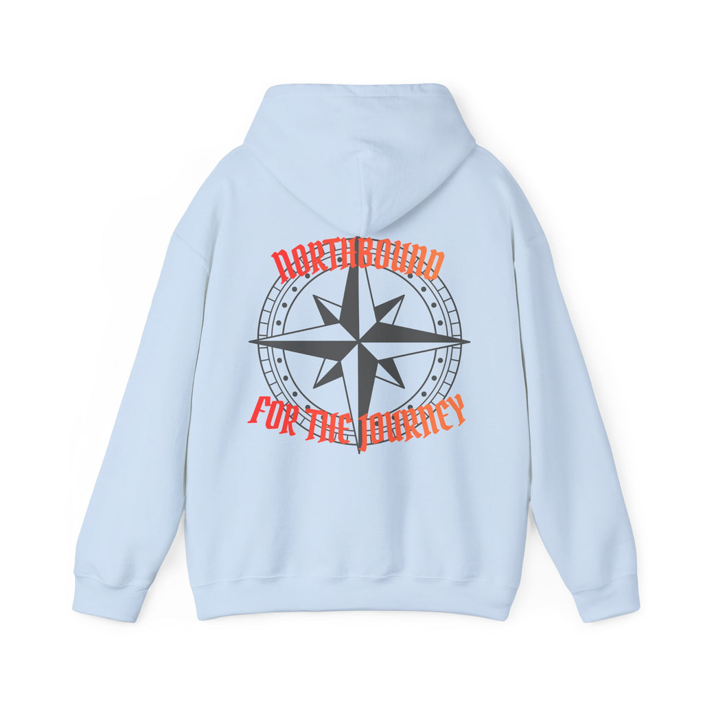 Northbound Mountain Compass Hoodie — Adventure Graphic Pullover