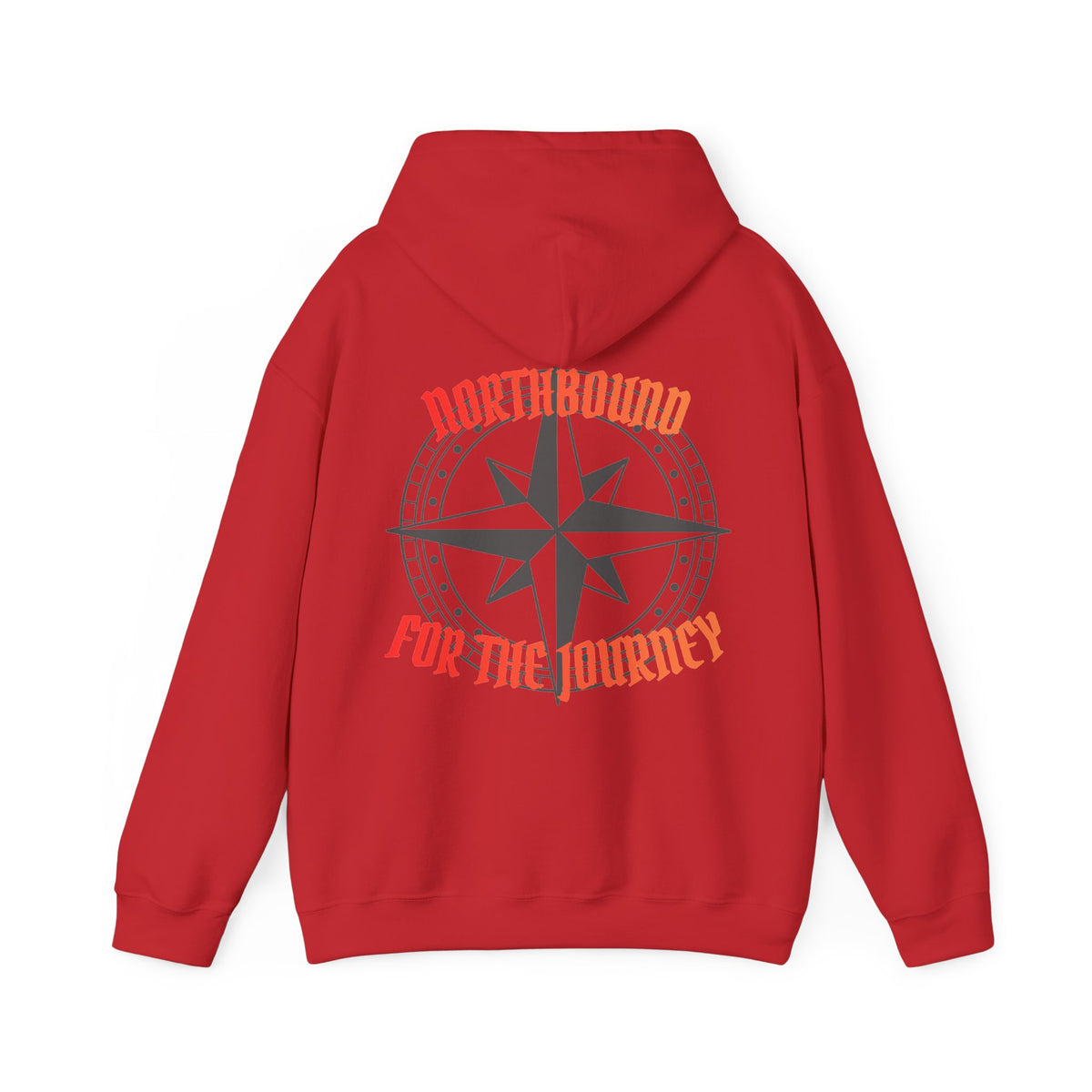 Northbound Mountain Compass Hoodie — Adventure Graphic Pullover