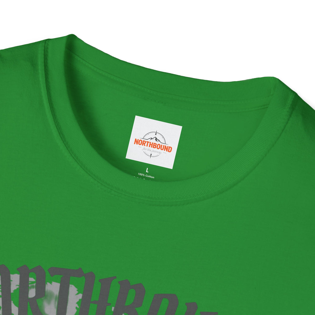 Northbound World Map T-Shirt — "Adventure Knows No Distance" Travel Tee