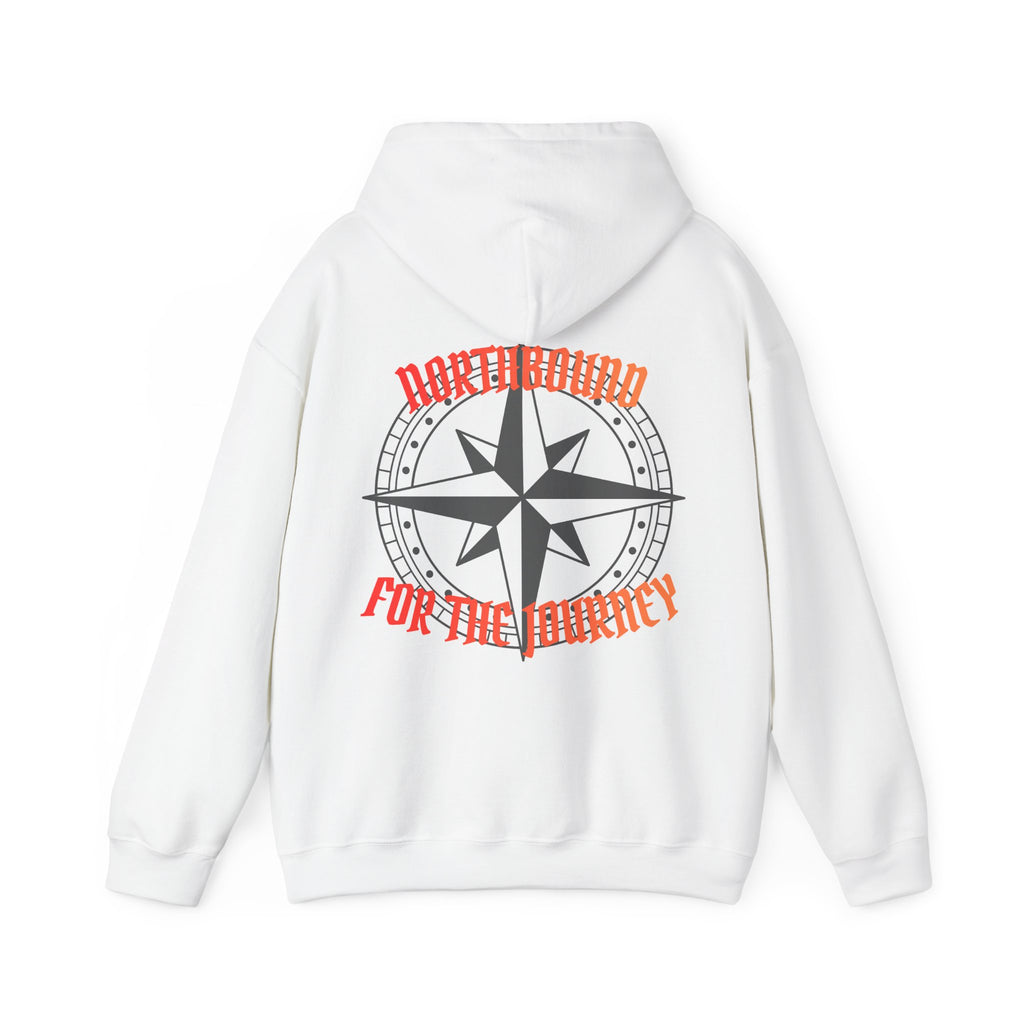 Northbound Mountain Compass Hoodie — Adventure Graphic Pullover