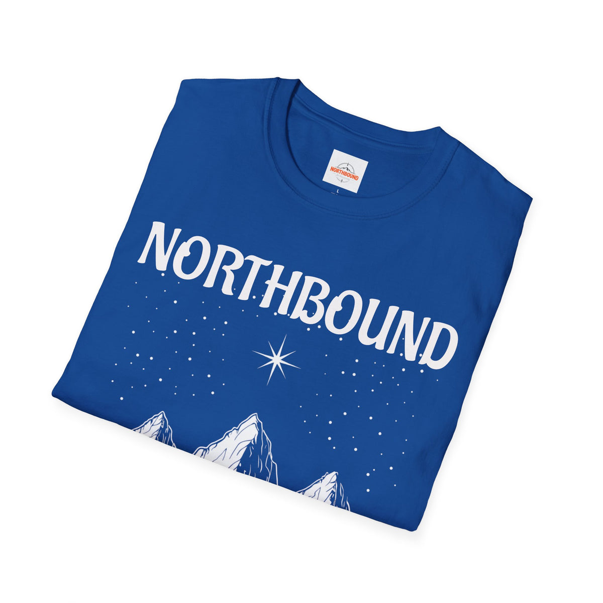 North Star T-Shirt  - Classic Plain Crewneck Tee