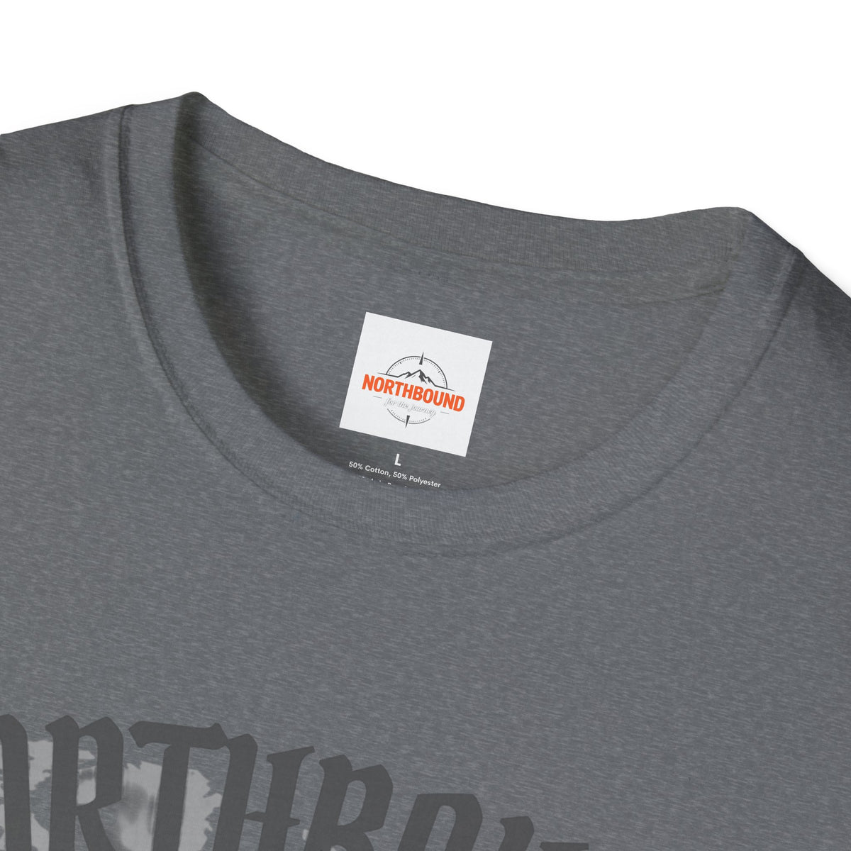 Northbound World Map T-Shirt — "Adventure Knows No Distance" Travel Tee