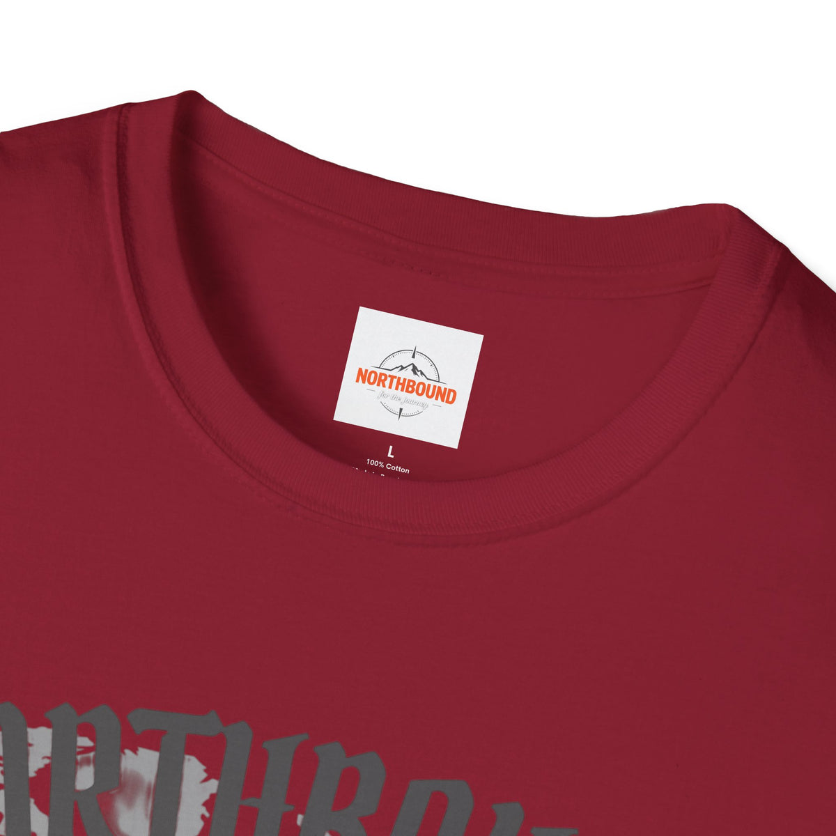 Northbound World Map T-Shirt — "Adventure Knows No Distance" Travel Tee