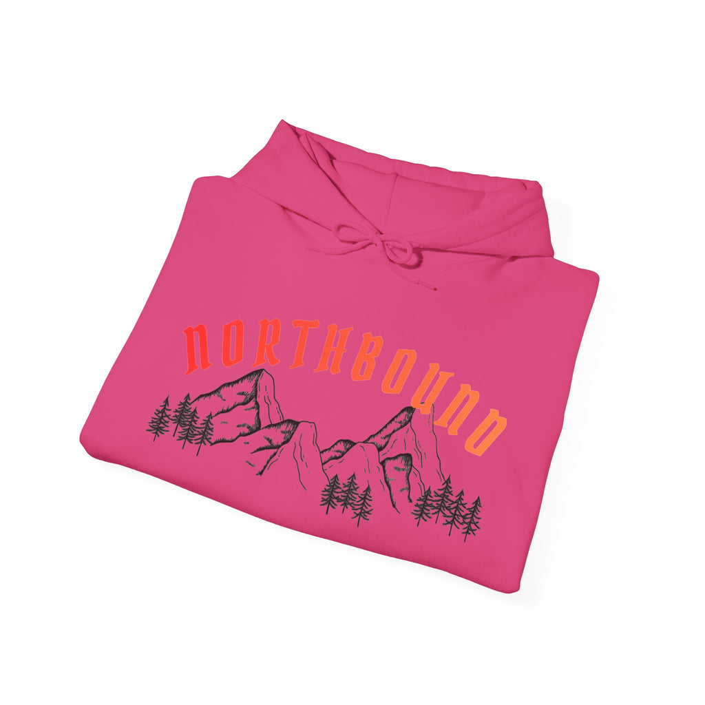 Northbound Mountain Compass Hoodie — Adventure Graphic Pullover
