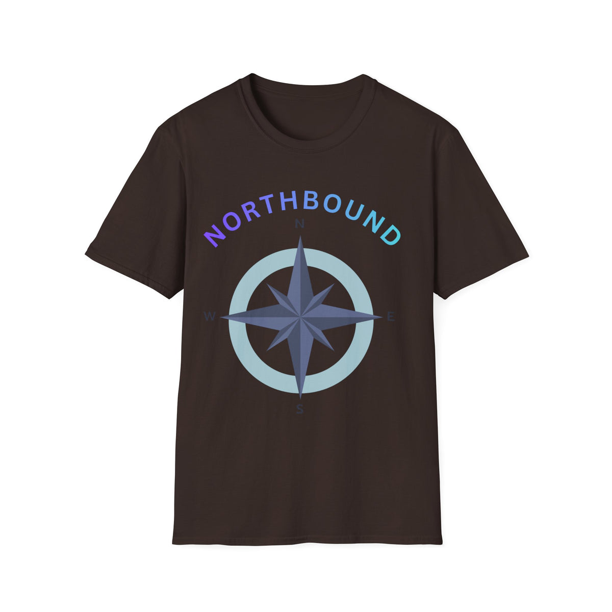 Northbound Compass T‑Shirt — Casual Adventure Graphic Tee