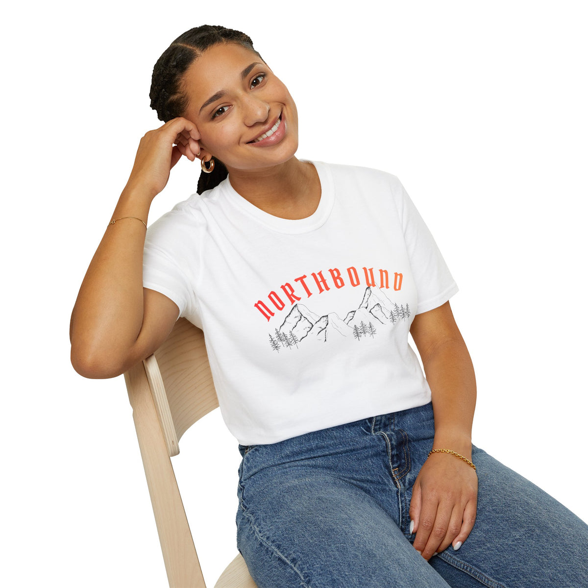 Northbound Mountain Graphic T-Shirt — Outdoor Adventure Travel Tee