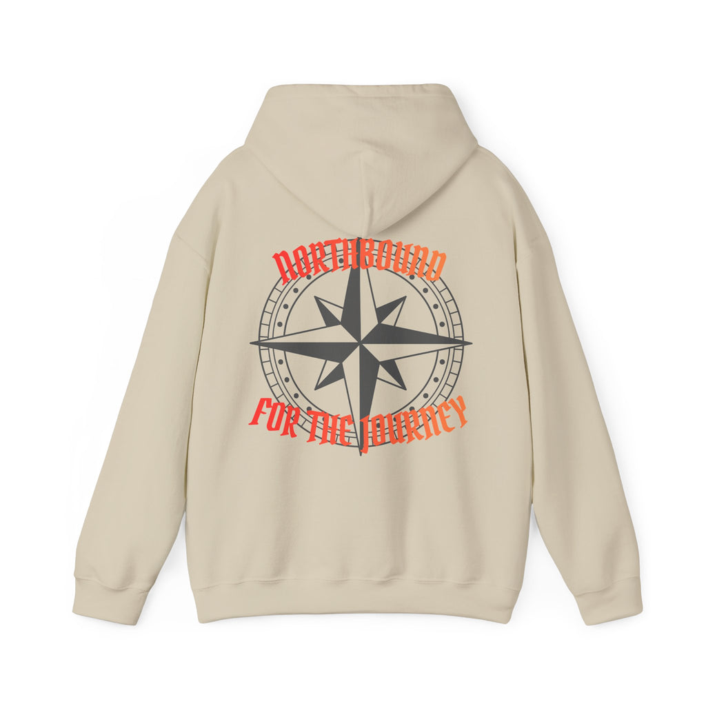 Northbound Mountain Compass Hoodie — Adventure Graphic Pullover