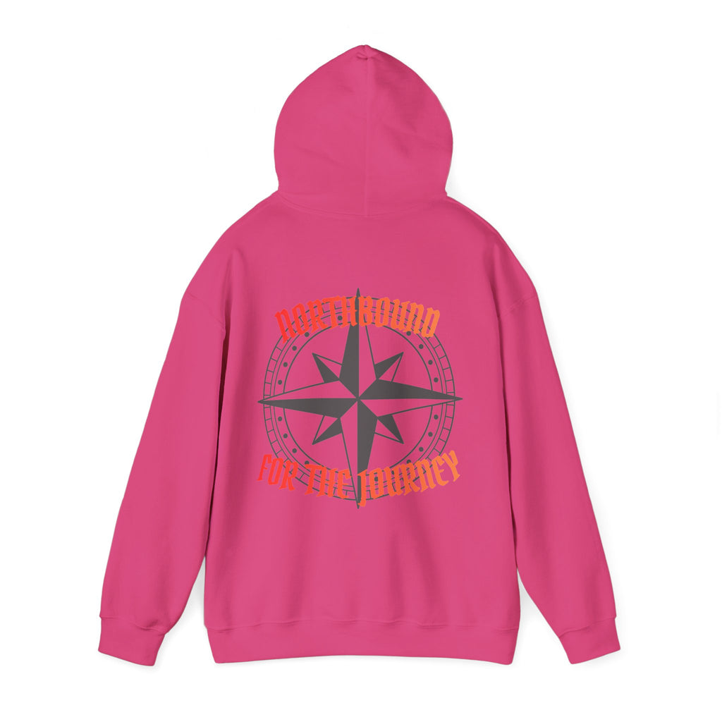 Northbound Mountain Compass Hoodie — Adventure Graphic Pullover