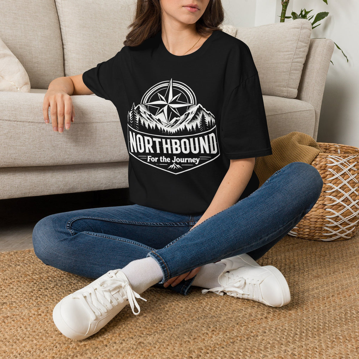 Northbound Graphic T-Shirt — Lightweight Cotton Adventure Tee