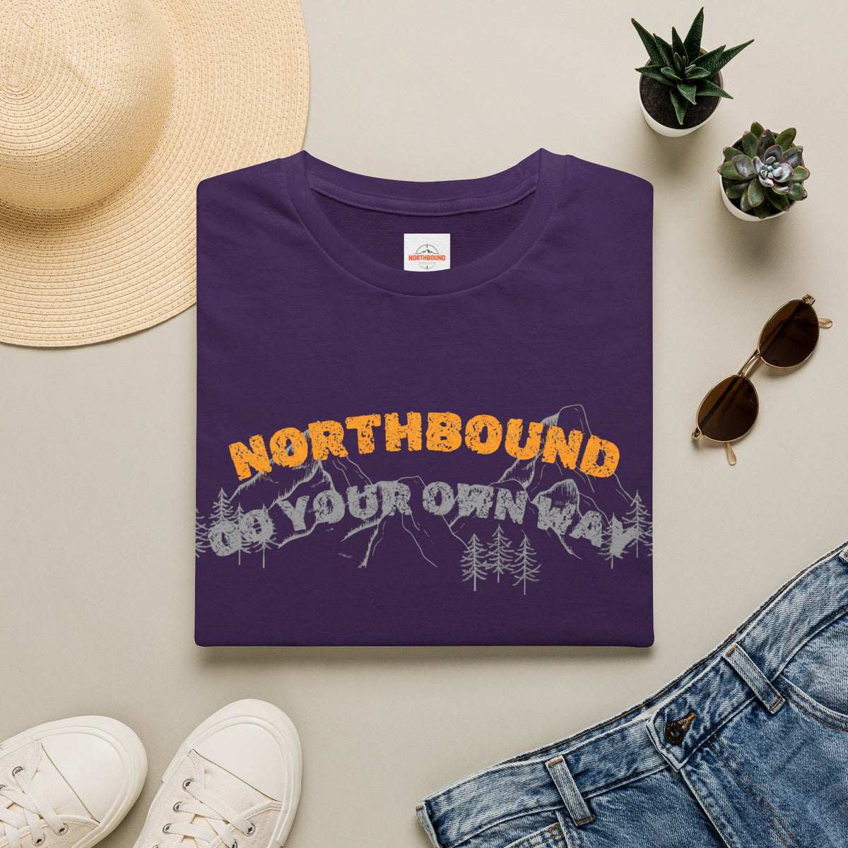 Northbound "Go Your Own Way" T-Shirt — Adventure Graphic Tee