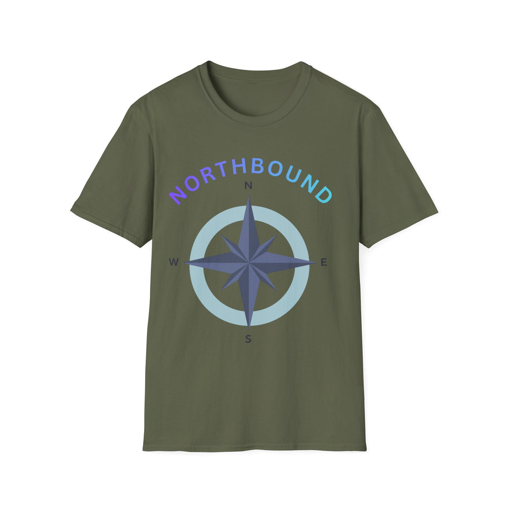 Northbound Compass T‑Shirt — Casual Adventure Graphic Tee