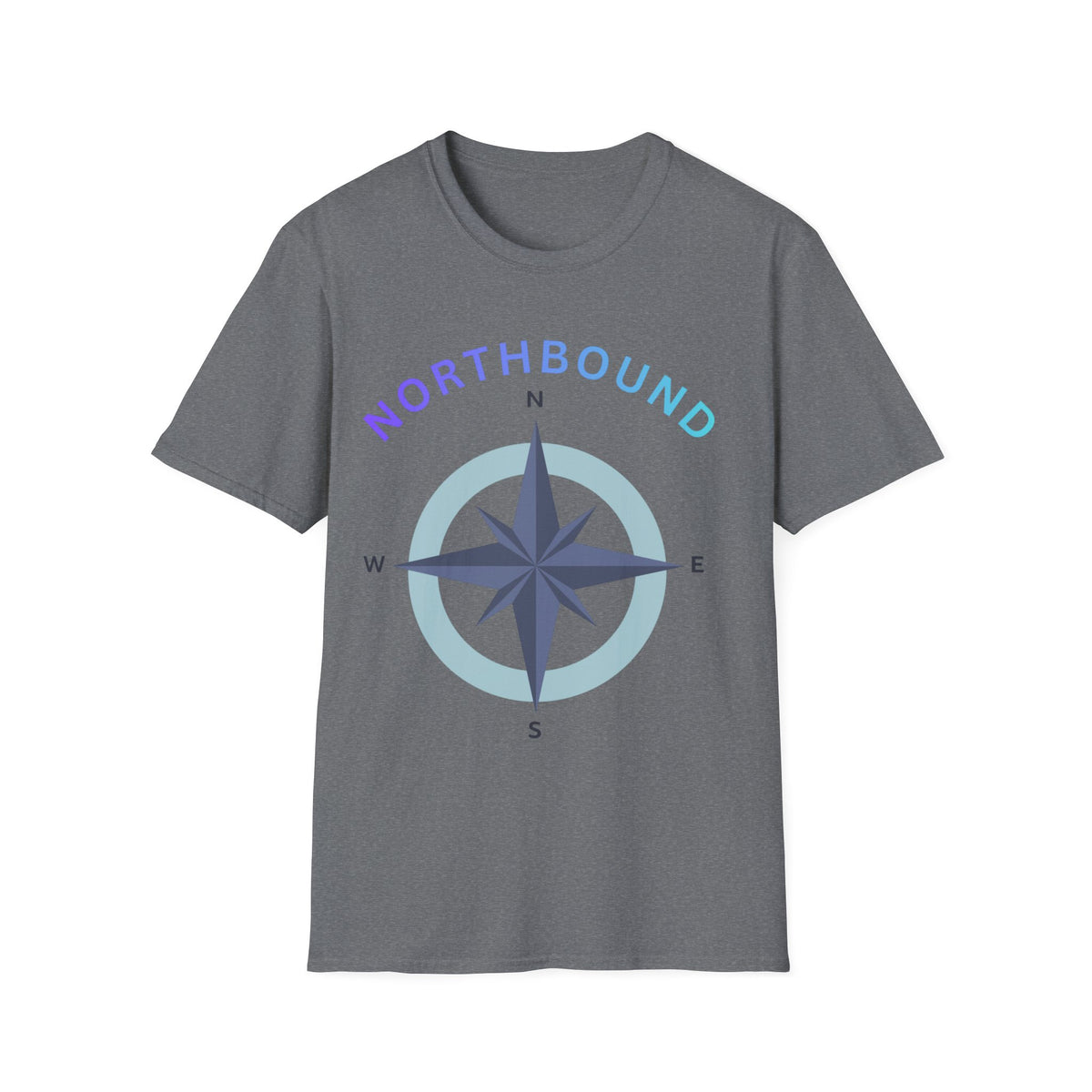 Northbound Compass T‑Shirt — Casual Adventure Graphic Tee
