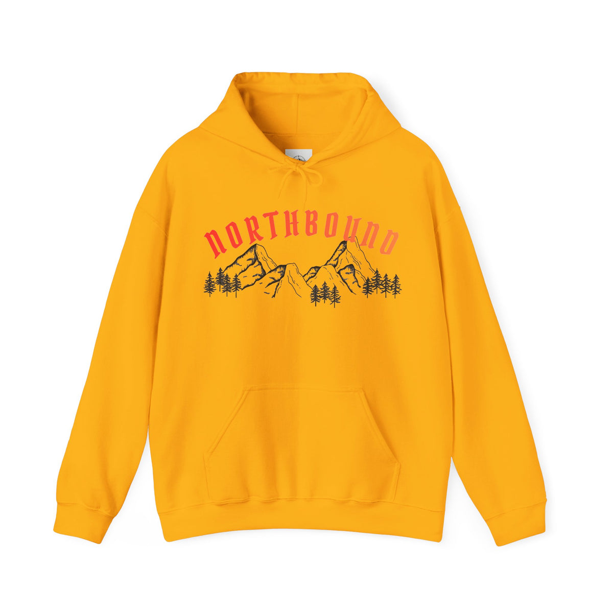 Northbound Mountain Compass Hoodie — Adventure Graphic Pullover