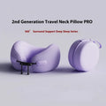 Memory Foam Travel Pillow — Soft Neck Cushion for Flights & Long Journeys