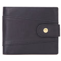 RFID Genuine Leather Men's Wallet — Slim Bifold Card Holder