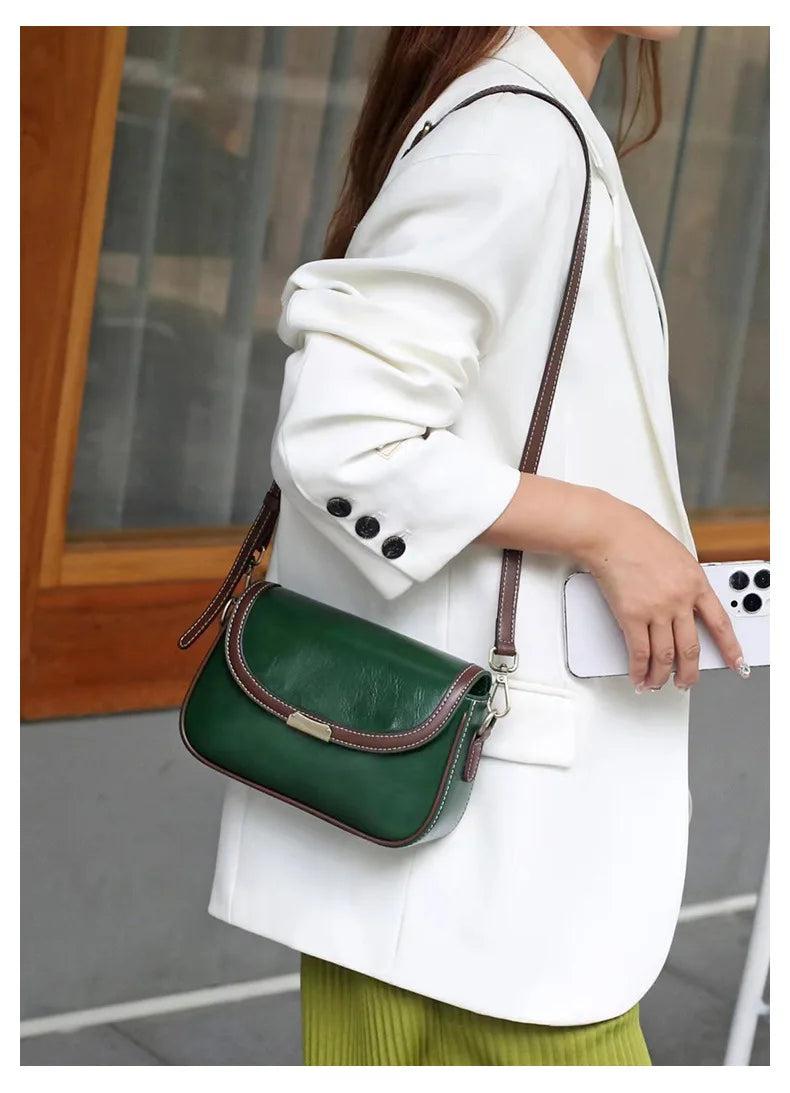Women's Small Leather Crossbody Bag