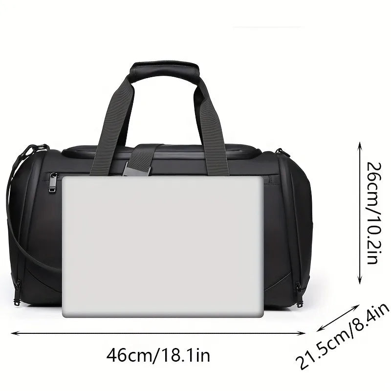 Large Travel Duffel Bag — Sports Gym & Weekend Overnight Bag