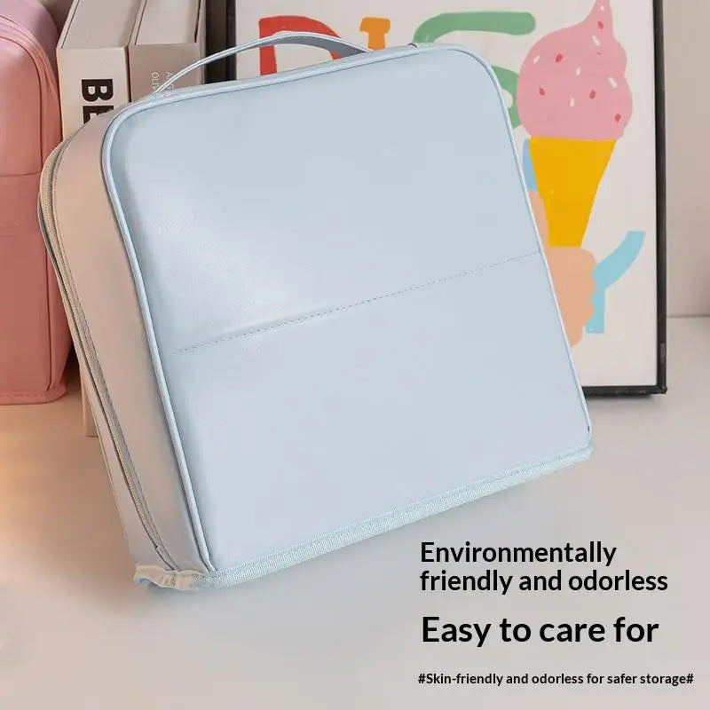 Upright Waterproof Cosmetic Organiser with Mirror