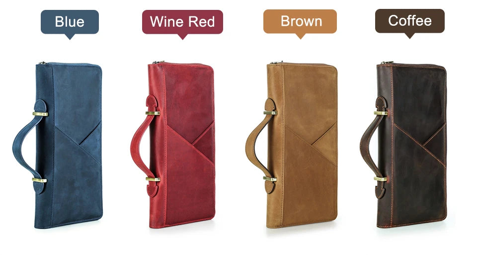 Family Travel Passport Holder – RFID Anti-Theft Document Organiser