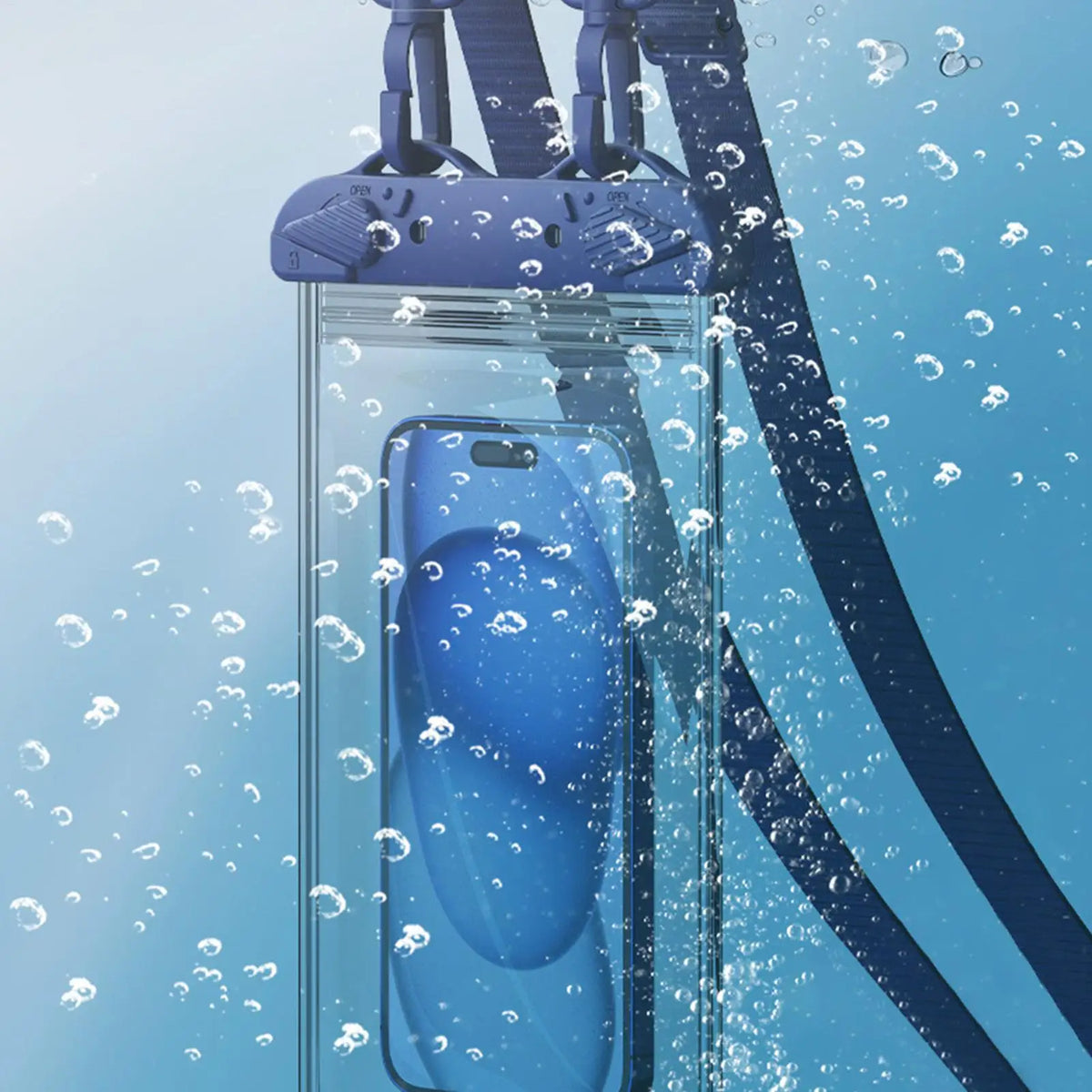 Waterproof Phone Pouch with Lanyard