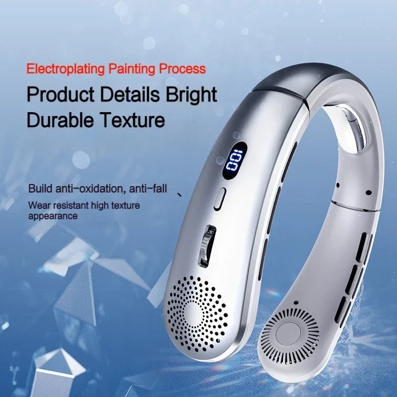 Northbound Wearable Neck Fan — Hands-Free 5-Speed Portable Cooling Fan
