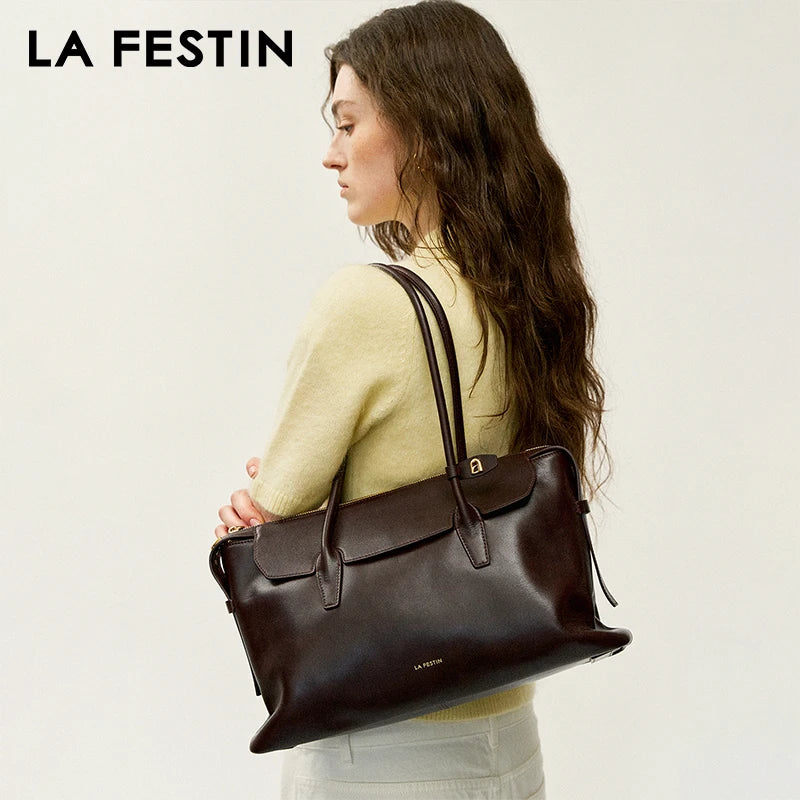 Northbound Leather Tote Bag