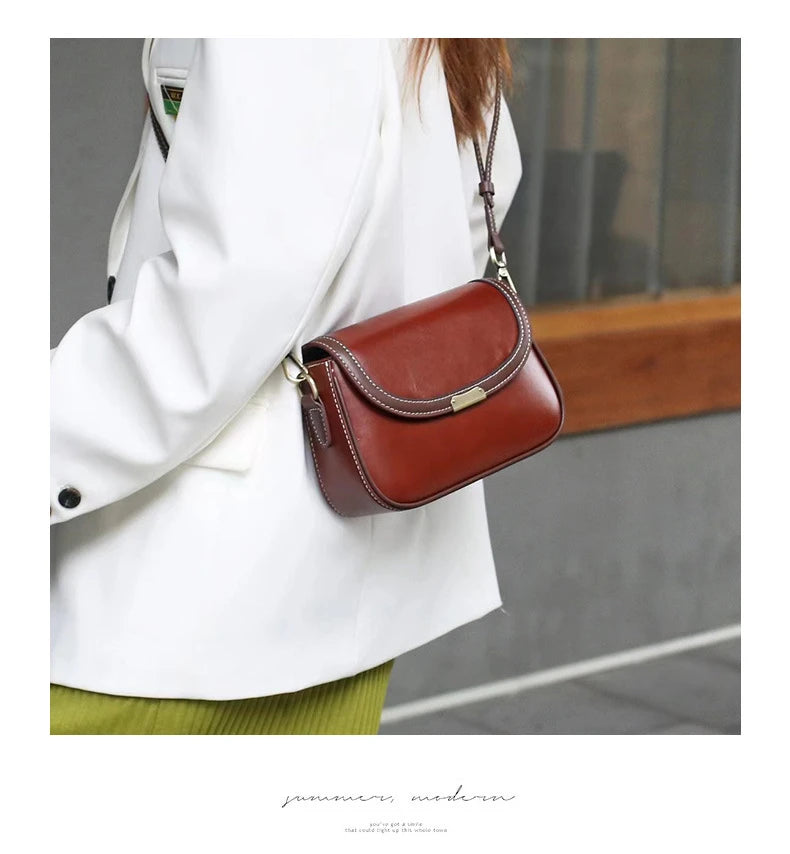Women's Small Leather Crossbody Bag