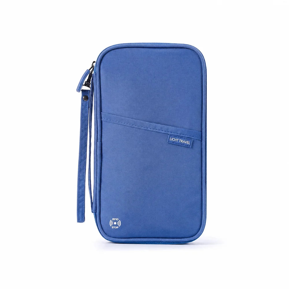 Family Travel Document Wallet – Waterproof Passport & Card Organiser