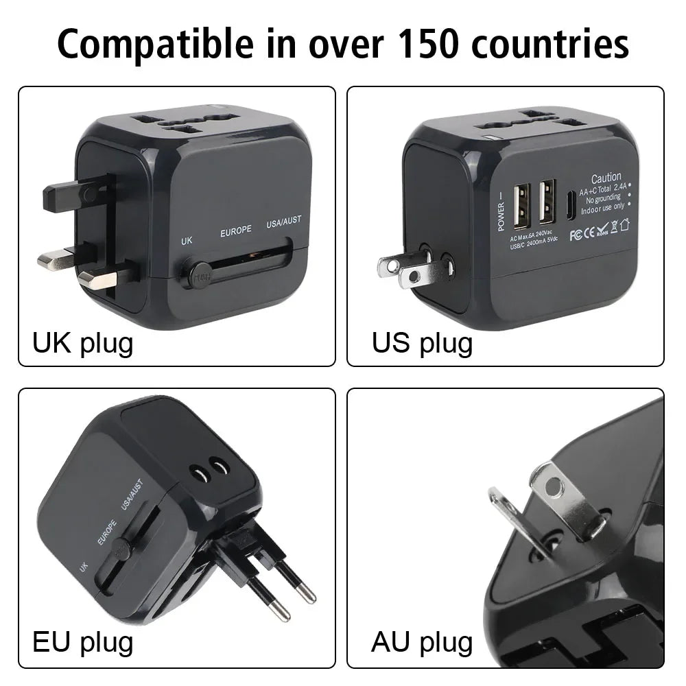 All-in-One Universal Travel Charger Adapter