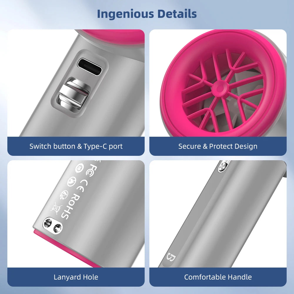 Northbound Handheld Mini Fan — Rechargeable Portable Travel Fan