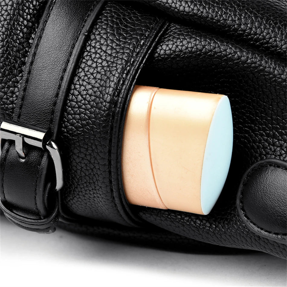 Women's Genuine Leather Crossbody Shoulder Bag – Large Luxury Handbag