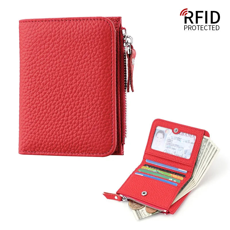 Women's RFID Leather Bifold Wallet