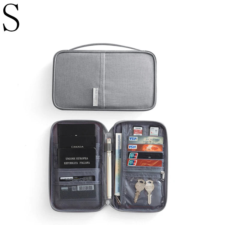 Family Passport Wallet & Multi-Functional Travel Document Organiser