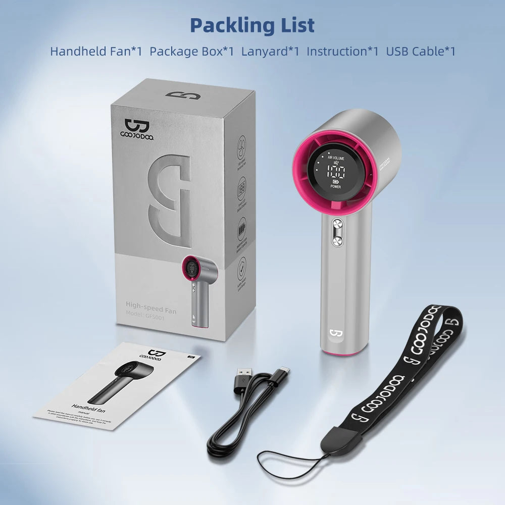 Northbound Handheld Mini Fan — Rechargeable Portable Travel Fan