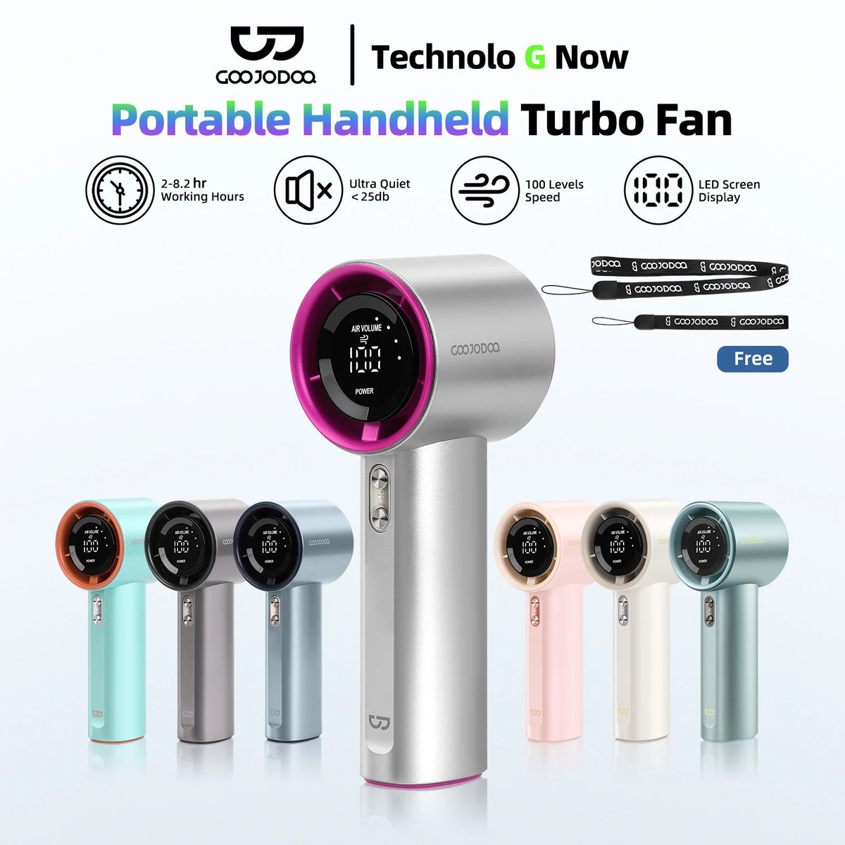 Northbound Handheld Mini Fan — Rechargeable Portable Travel Fan