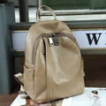 Women's Waterproof Leather Day Backpack