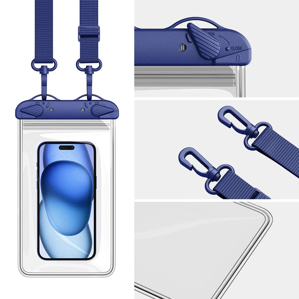 Waterproof Phone Pouch with Lanyard