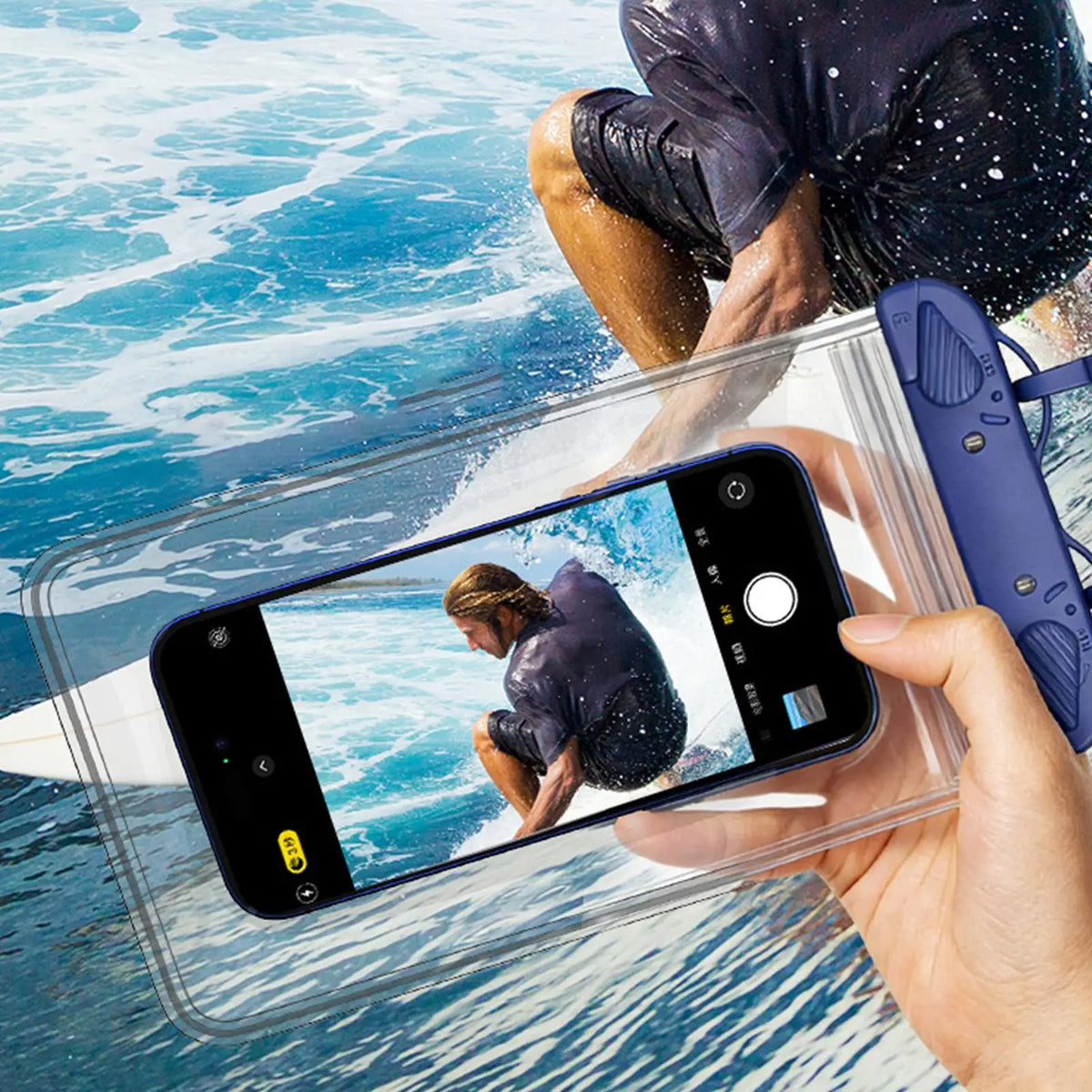Waterproof Phone Pouch with Lanyard