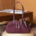 Women's Suede Shoulder Bag
