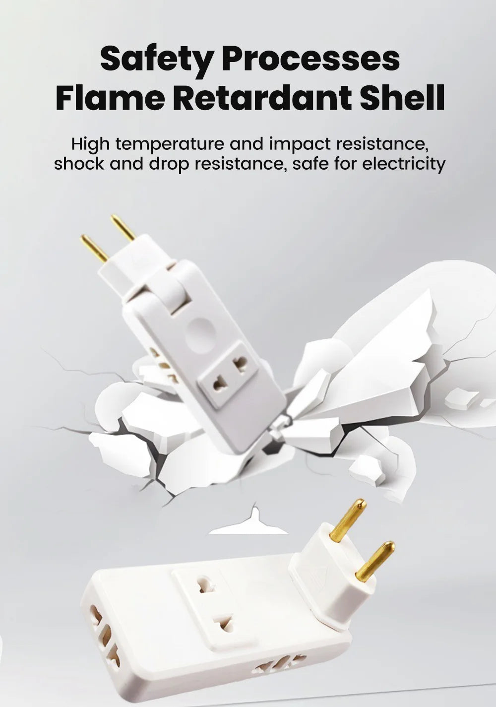 Northbound Universal Travel Adapter — 4-in-1 EU/US/UK/AU Power Plug