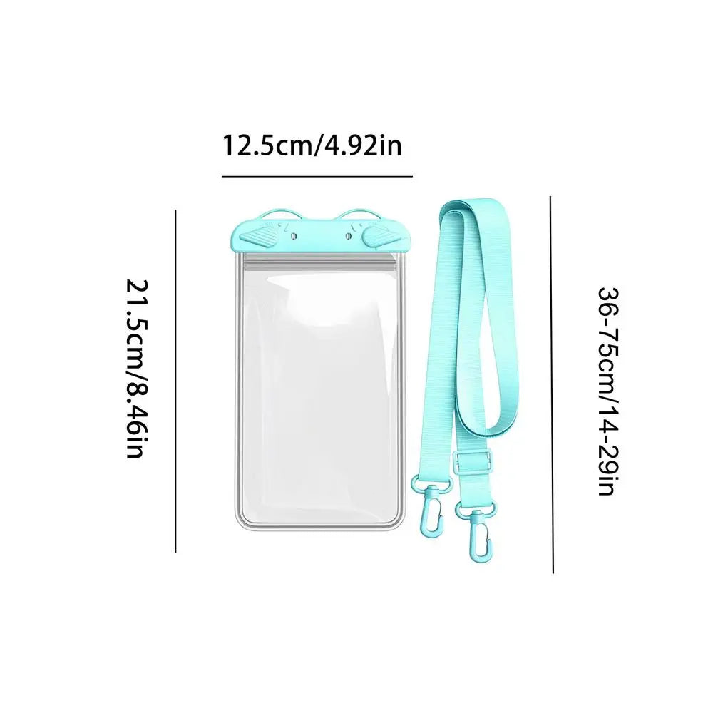 Waterproof Phone Pouch with Lanyard