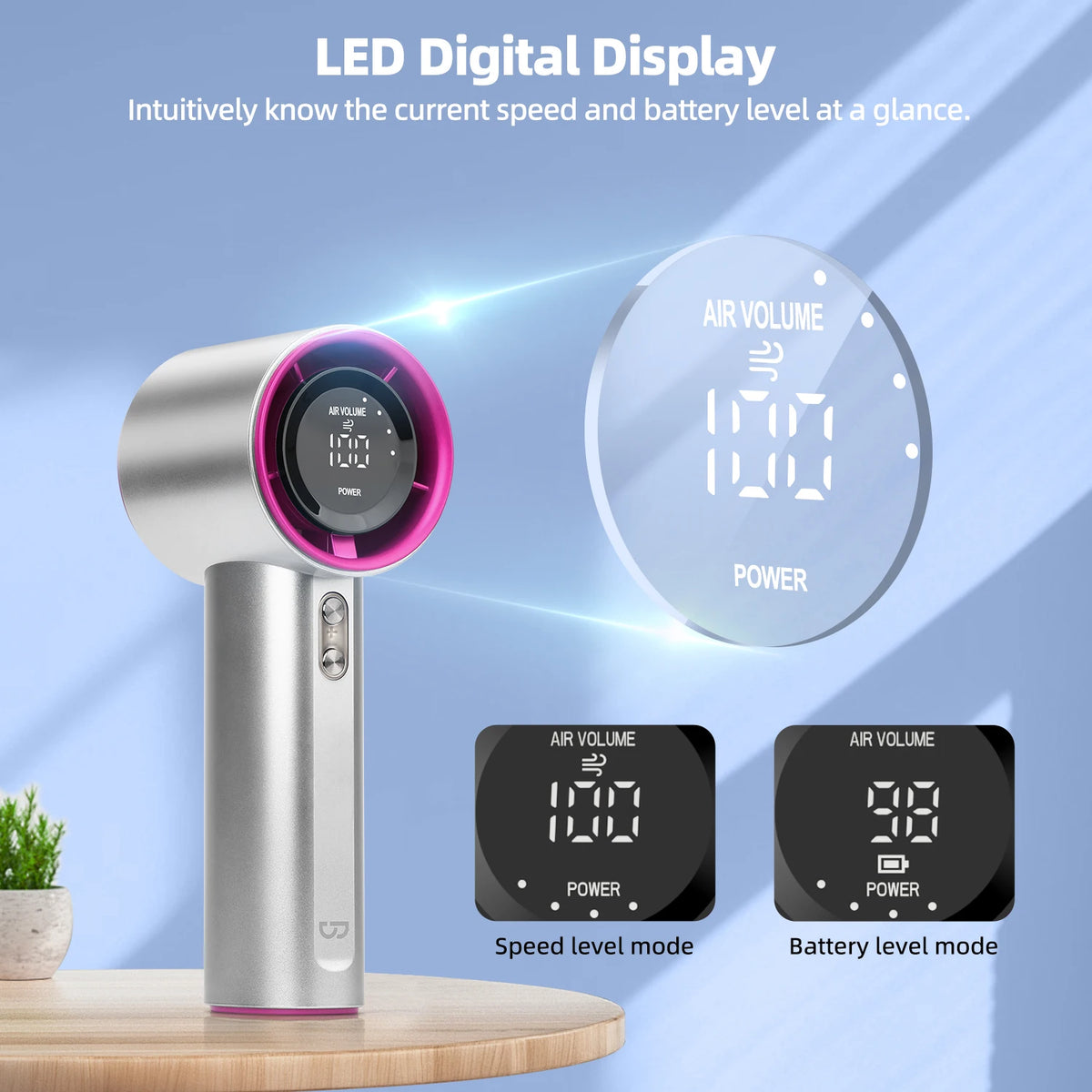 Northbound Handheld Mini Fan — Rechargeable Portable Travel Fan